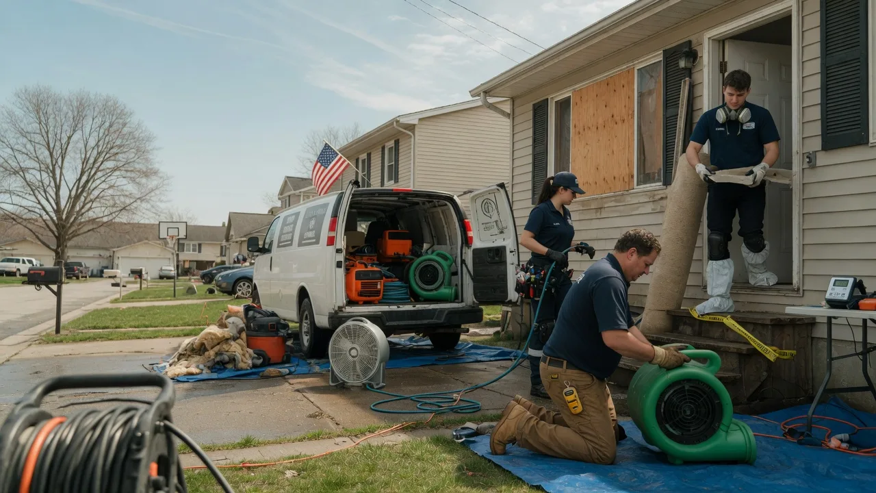 Water Damage Restoration in Marne, MI near me